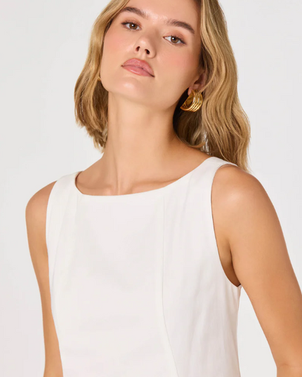 Shyla White Mini Dress Dresses in at Wrapsody