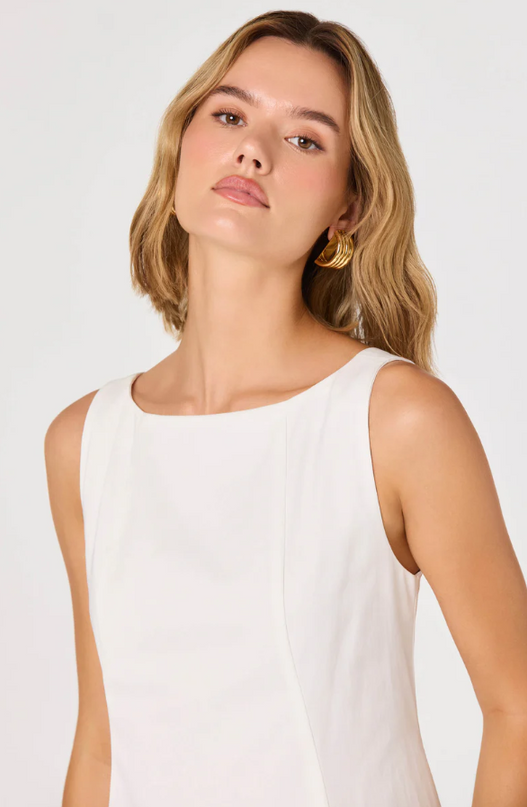 Shyla White Mini Dress Dresses in at Wrapsody
