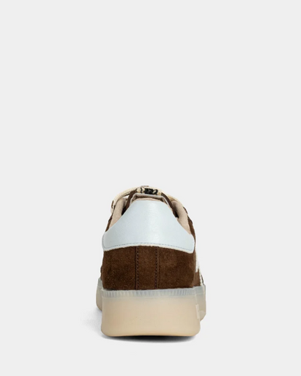 Peaches Brown Suede Sneakers