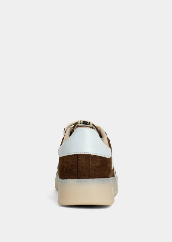 Peaches Brown Suede Sneakers
