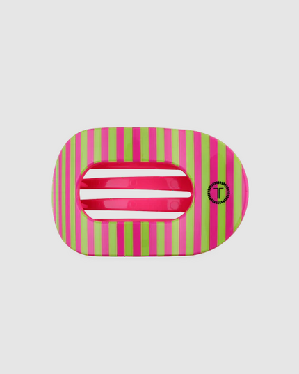 Teleties Summer Crush Round Flat Clip Small Hair Accessories in at Wrapsody
