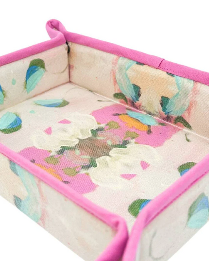 Laura Park Monet's Garden Pink Snap Tray Home Decor in at Wrapsody