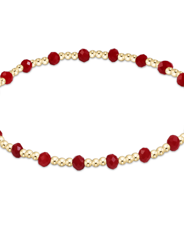 Enewton Gameday Flirty Sincerity Bracelet Crimson Bracelets in at Wrapsody