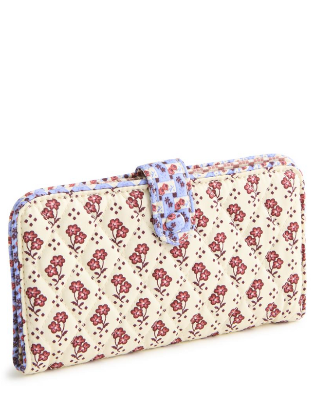 Vera Bradley Rachel Ditsy Tab Wallet Wallets in at Wrapsody