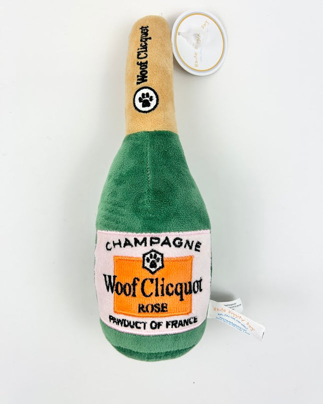 Dog Toy Woof Clicquot Rose Champagne Large Dog Toy Woof Clicquot Rose Champagne Large