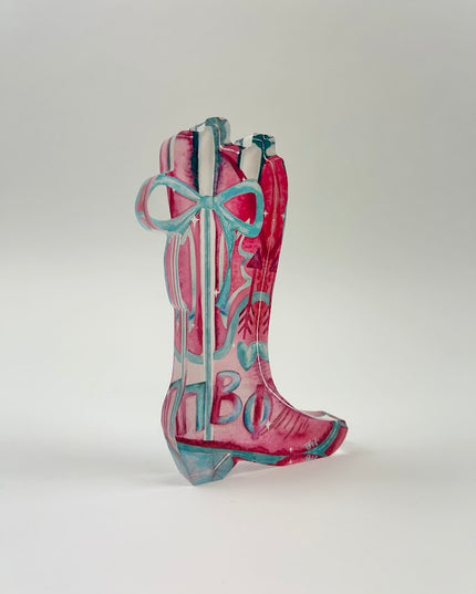 Sorority Acrylic Art Block Greek in Pi Beta Phi at Wrapsody