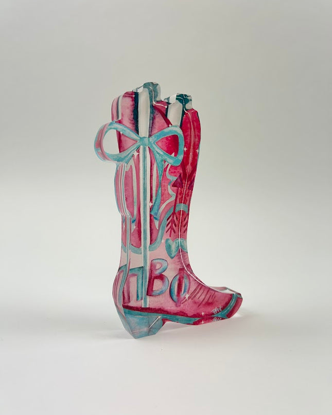 Sorority Acrylic Art Block Greek in Pi Beta Phi at Wrapsody