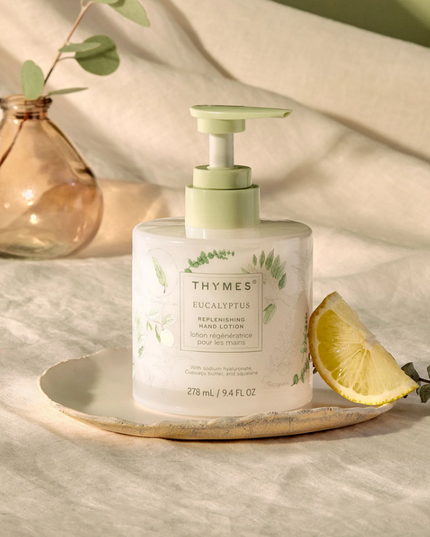 Thymes Replenishing Hand Lotion Eucalyptus Bath & Body in at Wrapsody