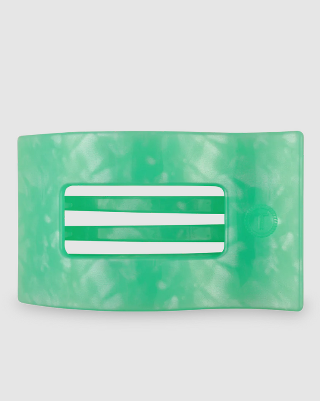 Teleties Spring Splash Rectangle Flat Clip Large Hair Accessories in at Wrapsody