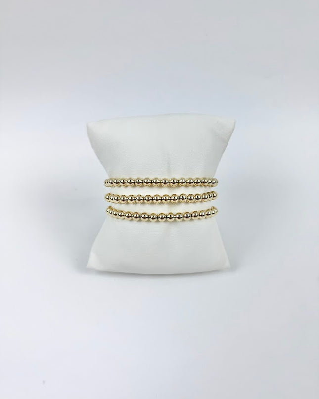 Enewton Classic Gold Bracelet 5mm Bracelet Stack Bracelets in at Wrapsody