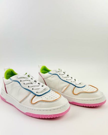VH Style 1 Sneaker - White Multi Stitch Shoes in 5.5 at Wrapsody