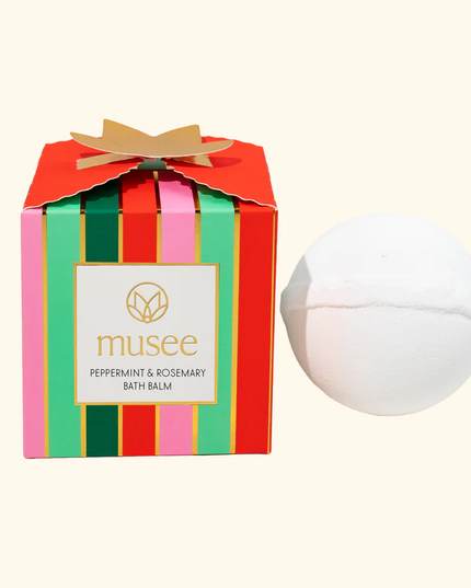 Musee Peppermint & Rosemary Luxe Bath Balm Bath & Body in at Wrapsody