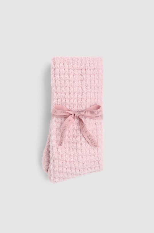 Barefoot Dreas CozyChic Waffle Socks - Petal Loungewear in at Wrapsody