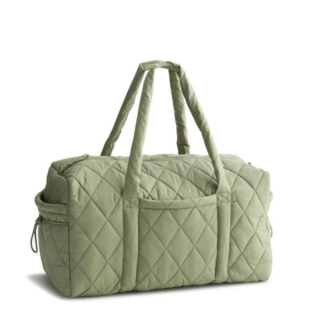 Vera Bradley Deep Lichen Green Large Original Duffel Luggage in at Wrapsody