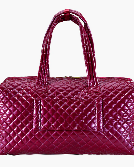 Oliver Thomas 24+7 Weekender Duffle - Raspberry Pink Metallic Luggage in  at Wrapsody