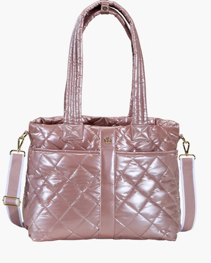 Oliver Thomas Wanderlust Tote Mauve Metallic