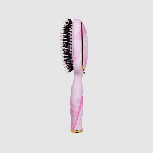 Teleties Boar Bristle Pinch Me Hairbrush
