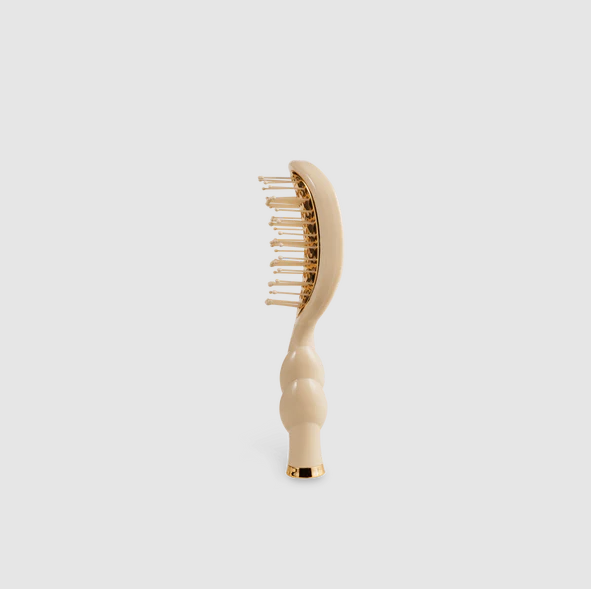 Teleties Vented Tan Mini Brush Hair Accessories in at Wrapsody