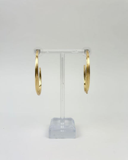 Earring Kat Lg Gld Earrings in at Wrapsody