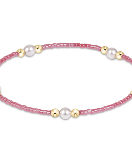Enewton Hope Purpose Pearl Bracelet Pink Champagne