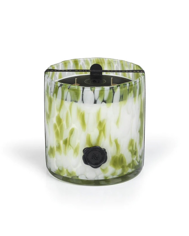 Opal Glass Sicilian Lemon 3-Wick Candle Candles in at Wrapsody