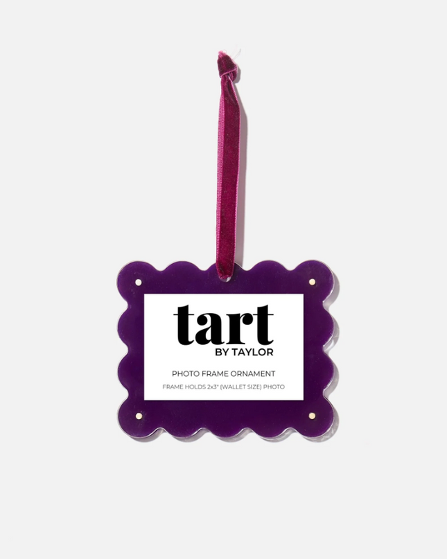 Acrylic Plum Frame Ornament Home Decor in at Wrapsody