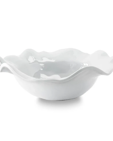 Vida Havana Medium Bowl in White Tabletop in  at Wrapsody