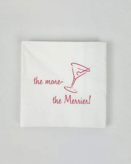 The More The Merrier Cocktail Napkins Napkins in at Wrapsody