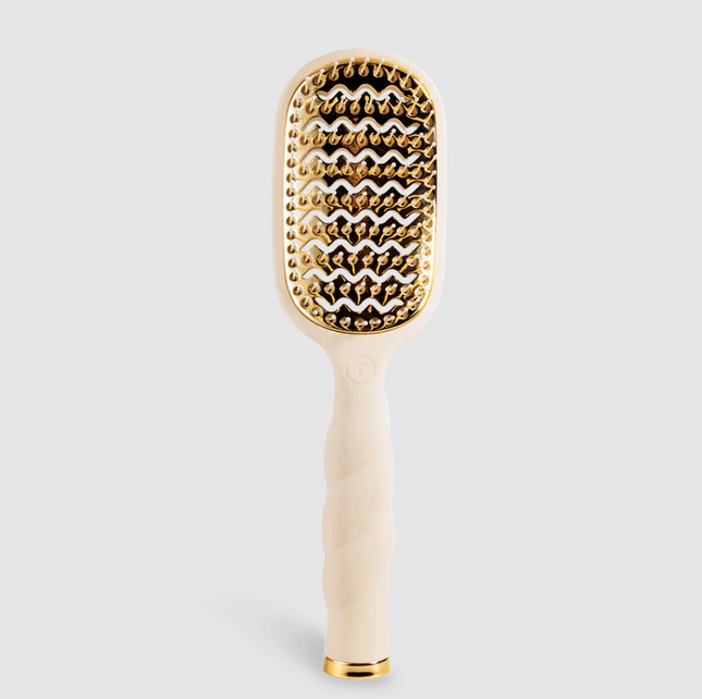 Teleties Vented Tan Hairbrush Hair Accessories in at Wrapsody