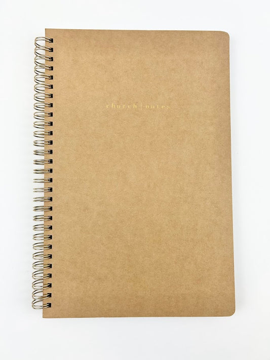 Notebook Church Notes Kraft Paper in  at Wrapsody