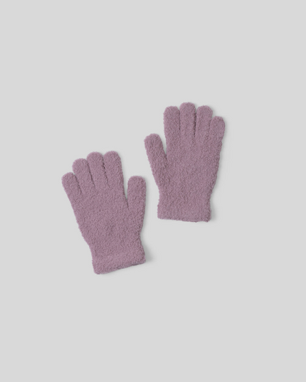 Barefoot Dreams CozyChic Gloves Teaberry Outerwear in S/M at Wrapsody