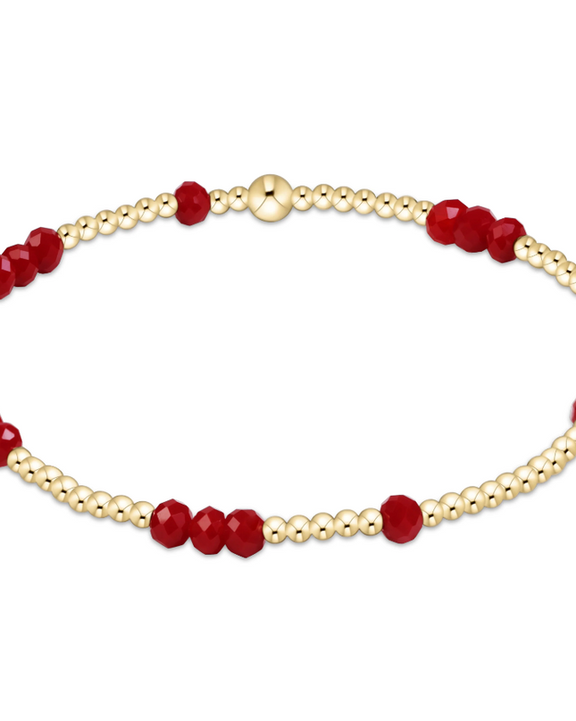 Enewton Gameday Flirty Hope Unwritten Bracelet Crimson Bracelets in at Wrapsody