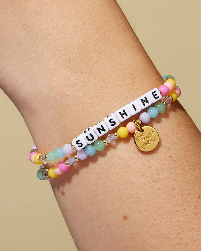 Little Word Project Sunshine Bracelet M/L Bracelets in  at Wrapsody