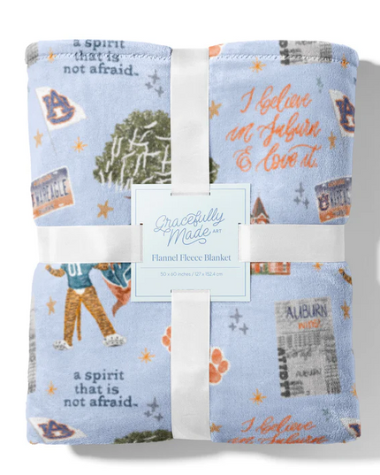 Auburn University Blanket Blankets & Throws in at Wrapsody