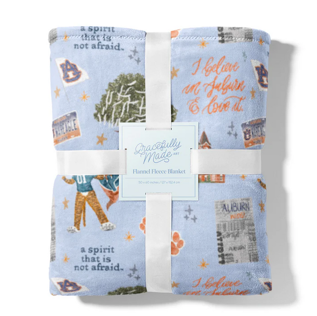Auburn University Blanket Blankets & Throws in at Wrapsody