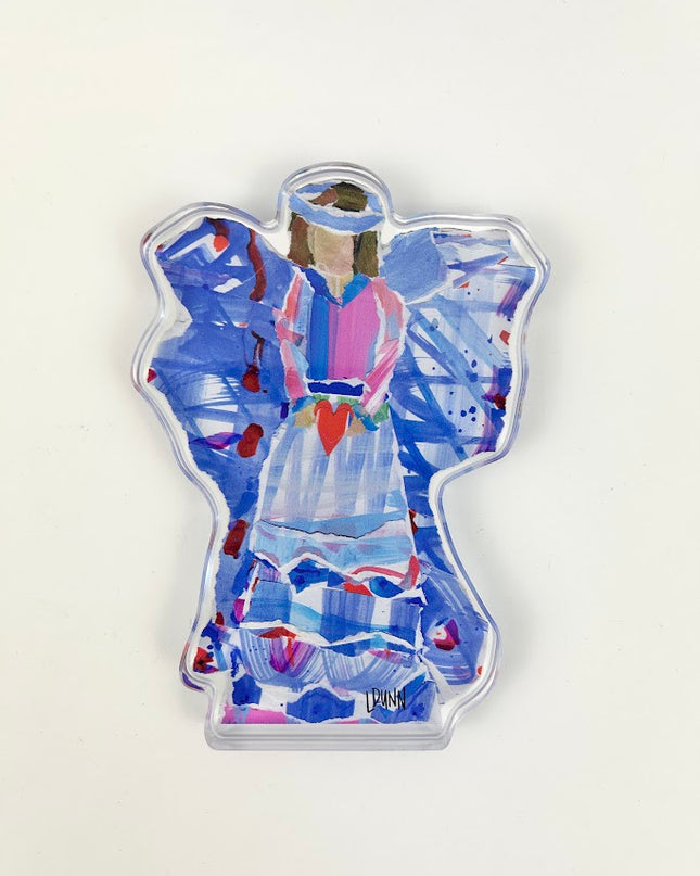 Angel of Love Acrylic Block Home Decor in  at Wrapsody