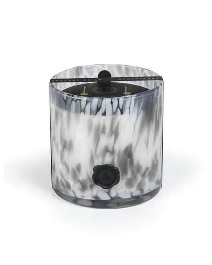 Opal Glass Lemon Peel 3-Wick Candle Candles in at Wrapsody