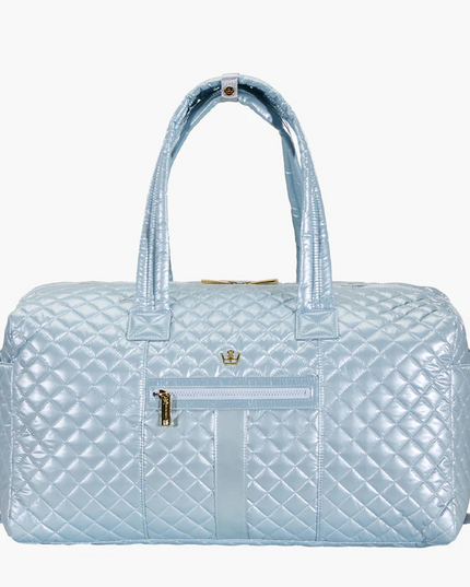 Oliver Thomas 24/7 Weekender Duffle Sky Blue Metallic Luggage in at Wrapsody