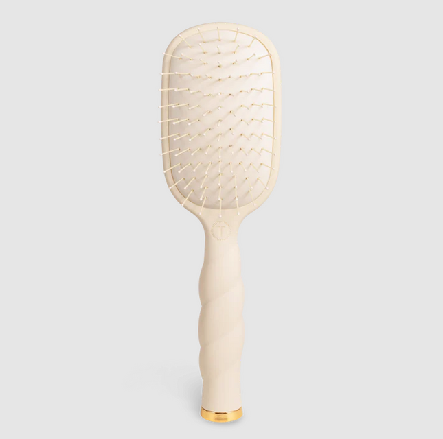 Teleties Fine Hair Detangler Tan Hairbrush Hair Accessories in at Wrapsody