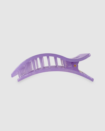 Teleties Lavender Mist Rectangle Flat Clip Small Hair Accessories in at Wrapsody