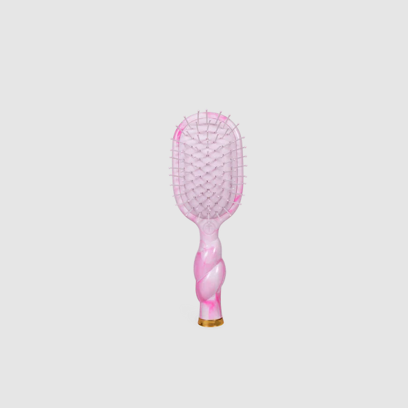 Teleties Medium Hair Detangler Pinch Me Mini Brush