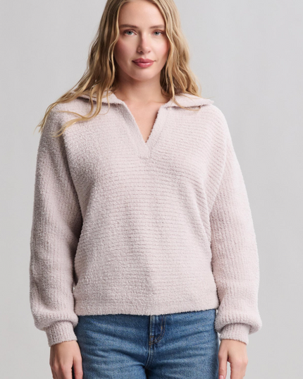 Barefoot Deams Dolman Sleeves Pullover - Stone Sweaters in S at Wrapsody