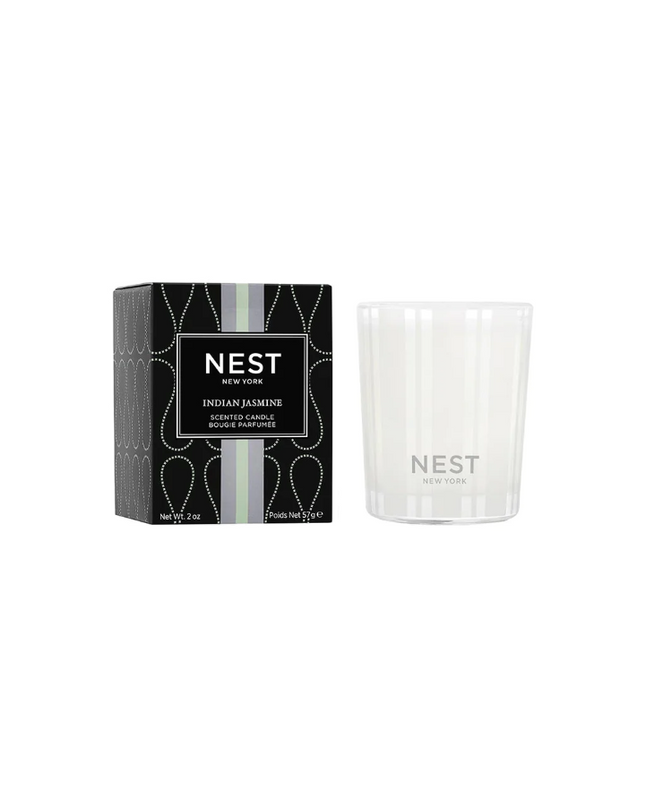 Nest Candle 2oz Votive Indian Jasmine Candles in  at Wrapsody