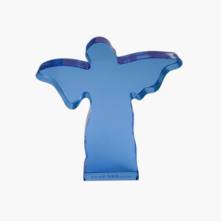 Acrylic Weight Angel Small Blue Home Decor in at Wrapsody