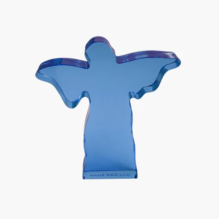 Acrylic Weight Angel Small Blue Home Decor in at Wrapsody