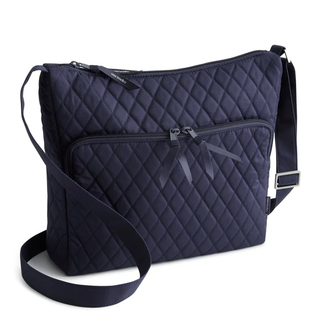 Vera Bradley Peacoat Harwick Messenger Handbags in at Wrapsody