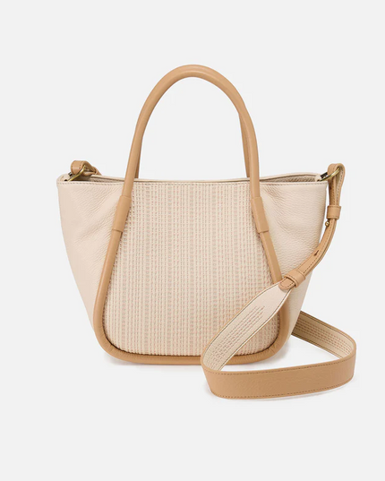 Hobo Margot Satchel in Cream Handbags in at Wrapsody