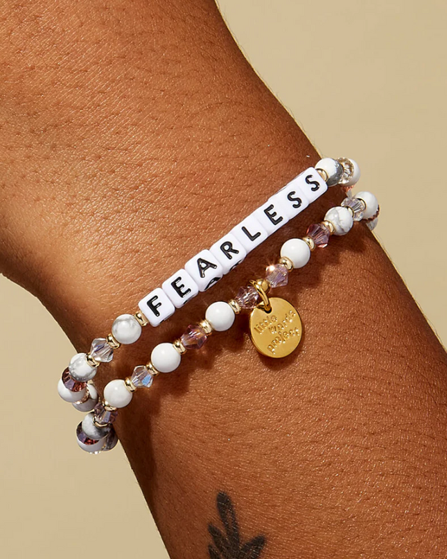 Little Word Project Fearless Bracelet M/L Bracelets in  at Wrapsody