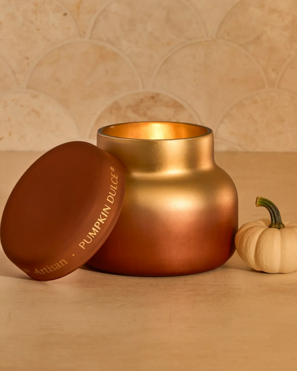Capri Blue Artisan Tuscan 8oz Candle - Pumpkin Dulce
