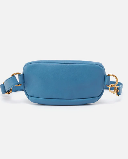 Hobo Fern Belt Bag in Dusty Blue Handbags in  at Wrapsody